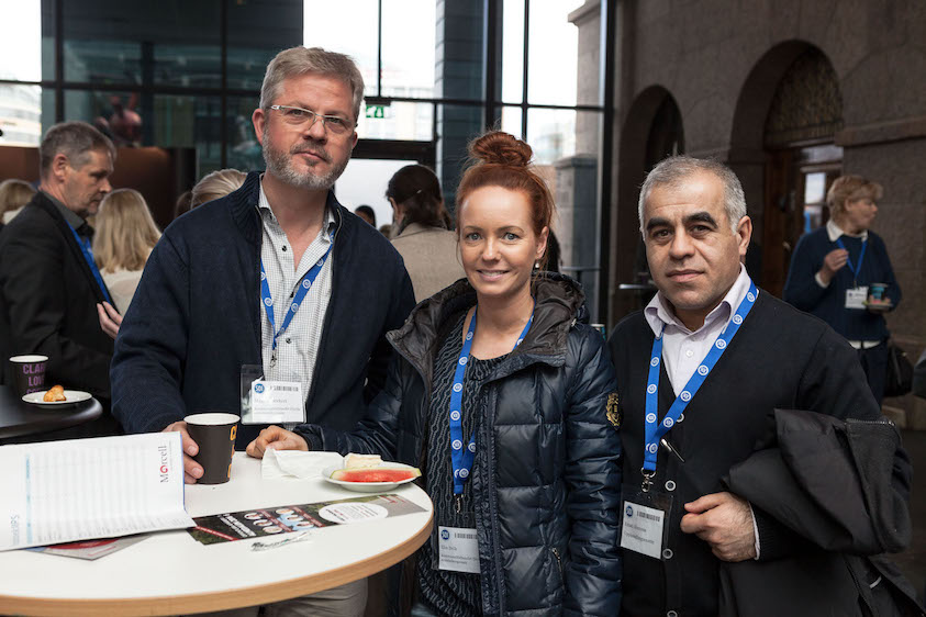 Magnus Böckert, Elin Dolk och Emad Shumun