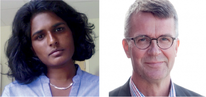 Moncia Normark och Peter Larsson