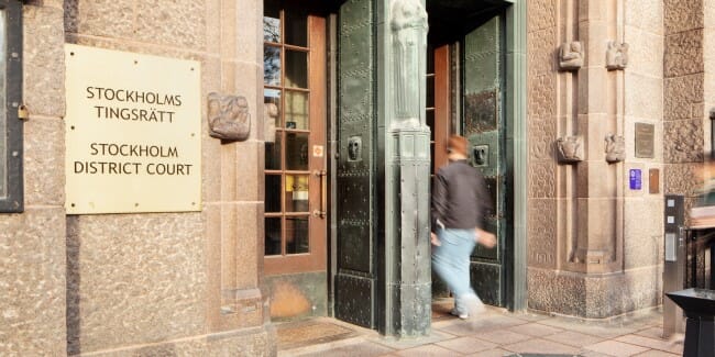 Stockholms tingsrätt, foto Carl Johan Erikson